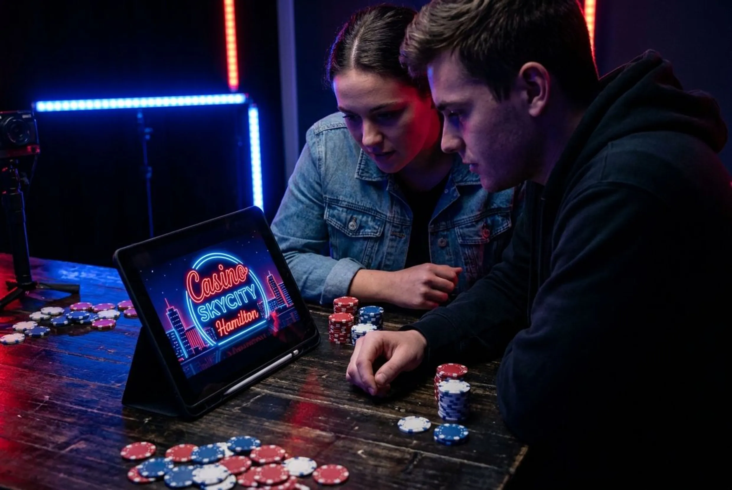 poker spellen en inzetten: Casino SkyCity Hamilton
