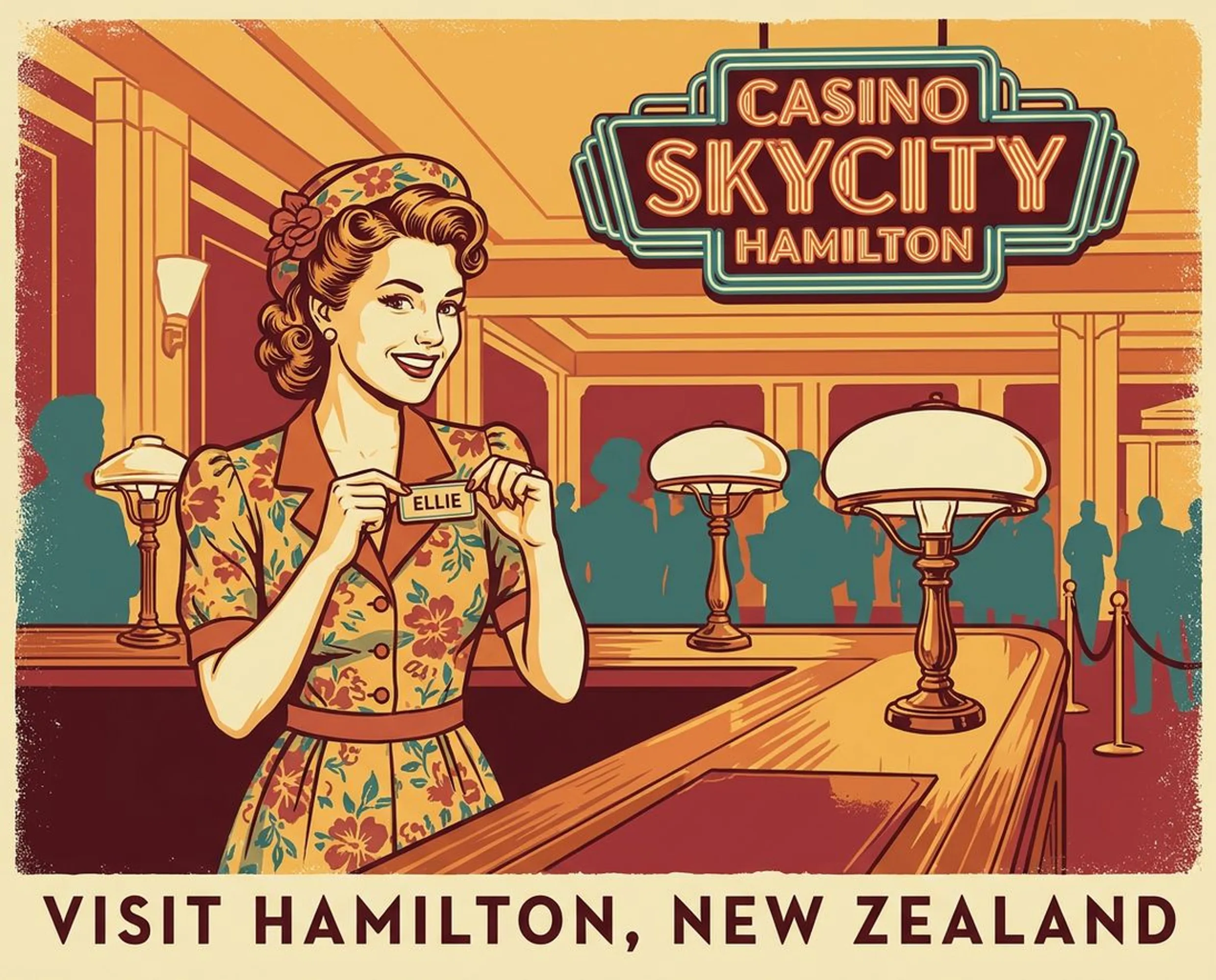 Ny konto registrering: Casino SkyCity Hamilton